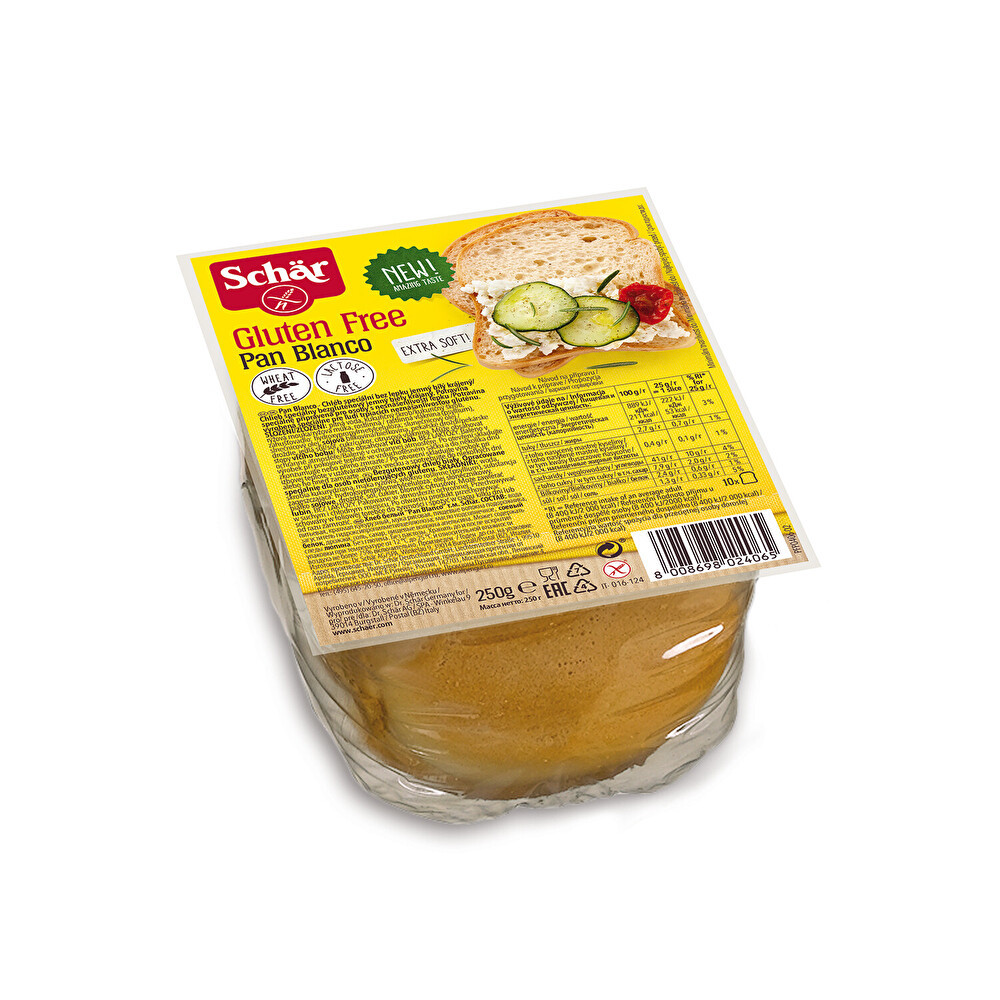 Schar Pan Blanco Glutensiz Dilimli Ekmek 250 g Fit & Form Fiyatı