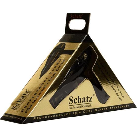 Schatz Siyah 2400 W Profesyonel Turbo 3500 Fön Makinesi