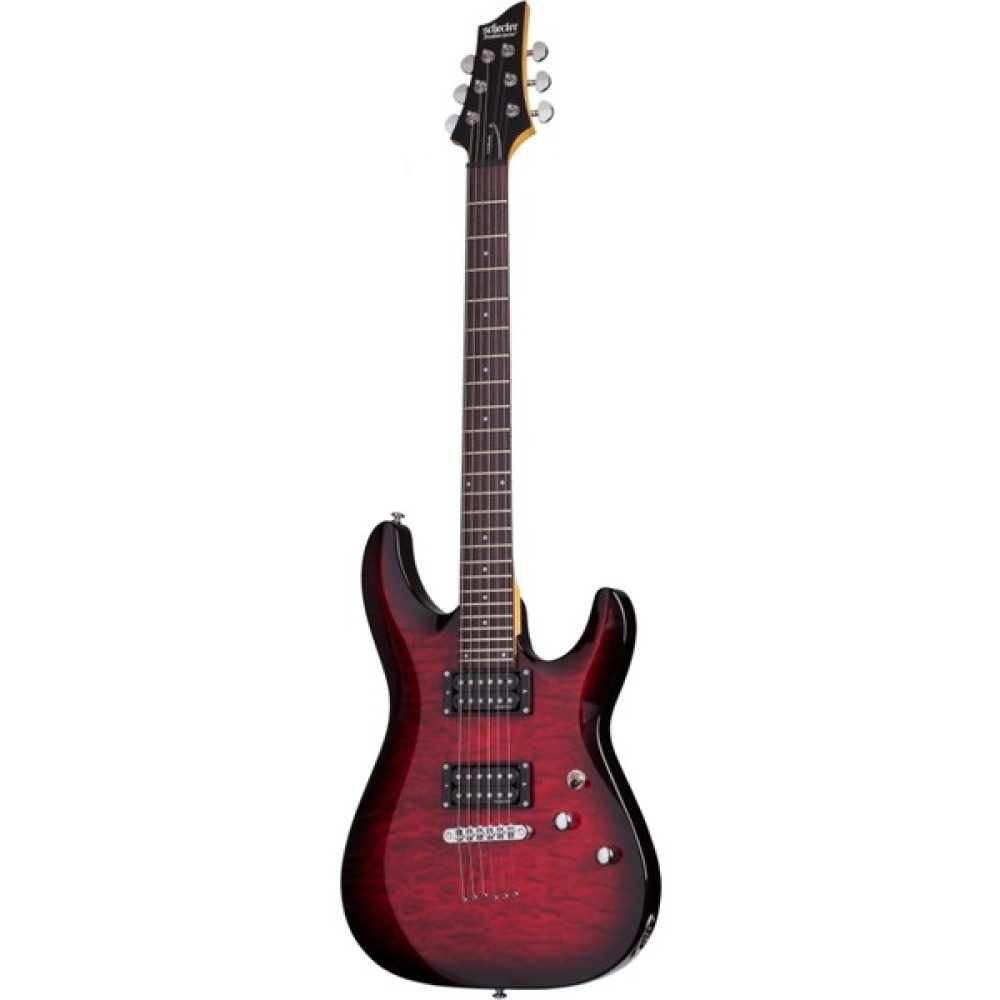 Schecter C-6 Plus Elektro Gitar (See-Thru Cherry Burst) Elektro Gitarlar Fiyatı