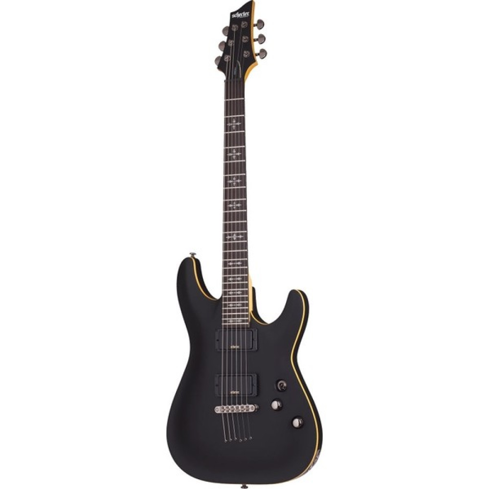 Schecter Demon-6 Elektro Gitar (Aged Black Satin) Elektro Gitarlar Fiyatı