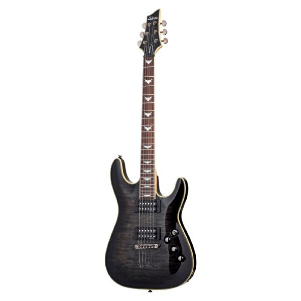Schecter Omen Extreme 6 See-Thru Black Elektro Gitar Elektro Gitarlar Fiyatı