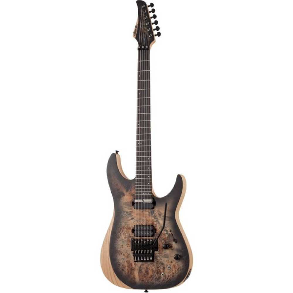 Schecter Reaper-6 FR-S Elektro Gitar (Satin Charcoal Burst) Elektro Gitarlar Fiyatı