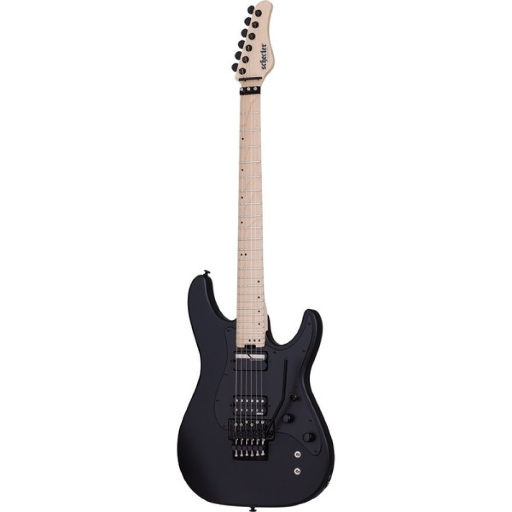 Schecter Sun Valley Super Shredder FR Sustaniac Elektro Gitar (Satin Black) Elektro Gitarlar Fiyatı