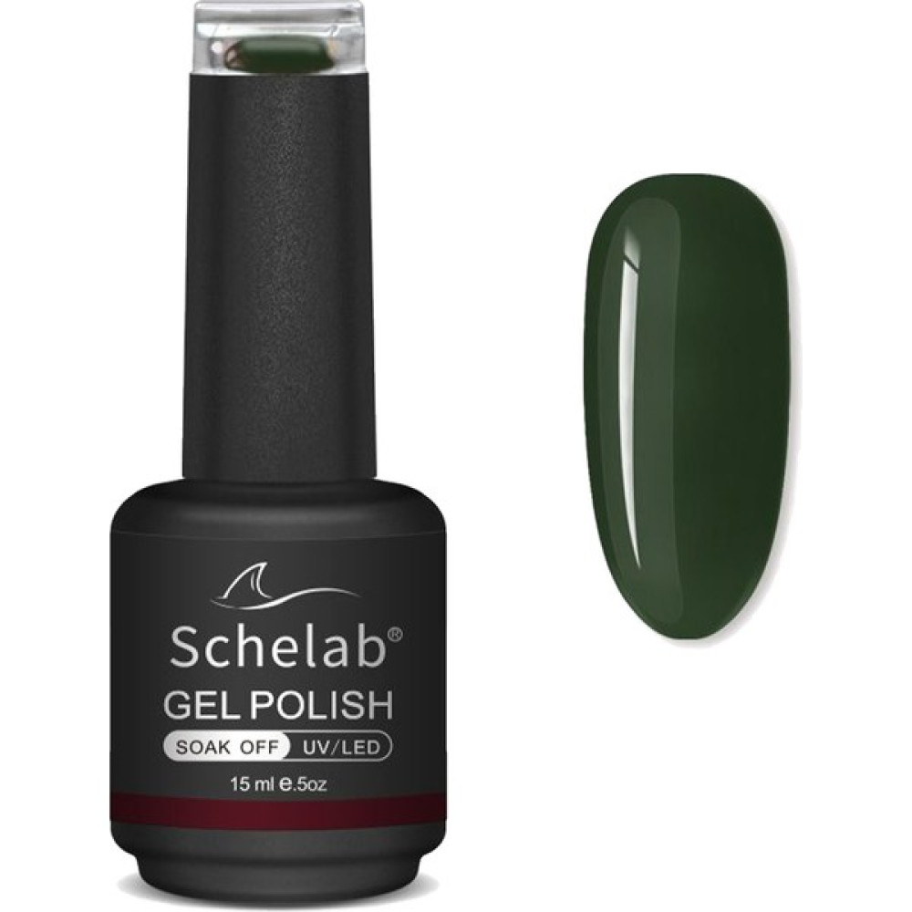 Schelab One Step Gel Kalıcı Oje 15 ml | Forest Green Oje Fiyatı