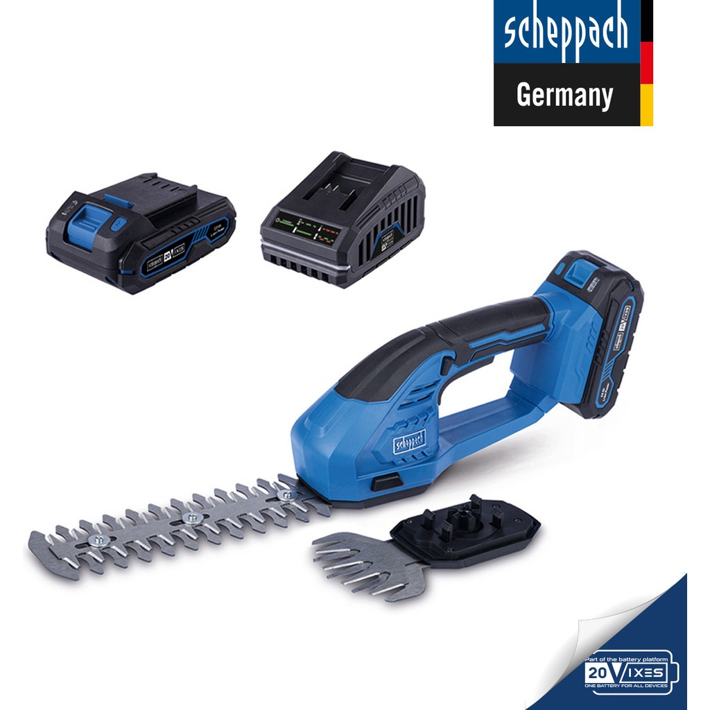 Scheppach C-HTGS200 20V 1x2.0AH Akülü Çim ve Çit Makası - 5912205400 Diğer Fiyatı