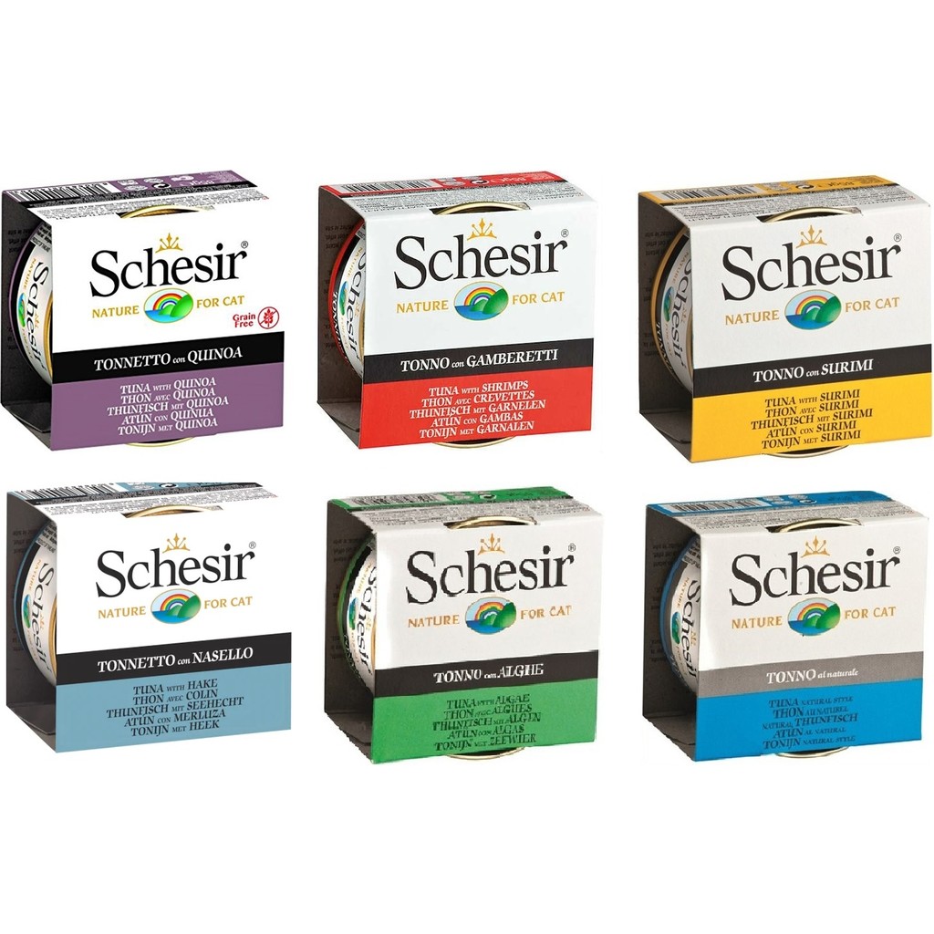 Schesir Karma Kedi Konservesi 85 gr x 6 Süper Premium Ton Balığı Tatlı Lezzet Evcil Hayvan Ürünleri Fiyatı