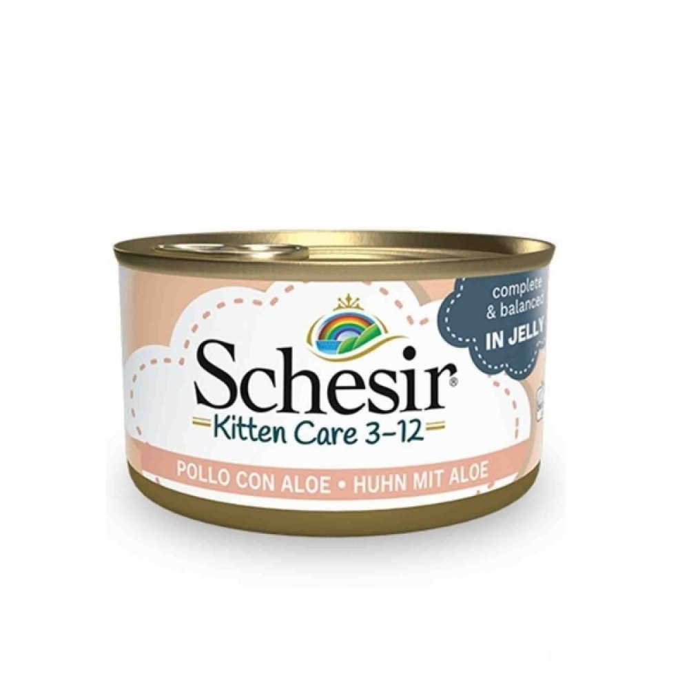 Schesir Tavuk Etli ve Aloe Veralı Yavru Kedi Konservesi 85gr Evcil Hayvan Ürünleri Fiyatı