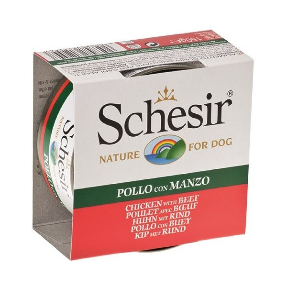 Schesir Tavuklu Biftekli Köpek Konservesi 150 Gr Evcil Hayvan Ürünleri Fiyatı