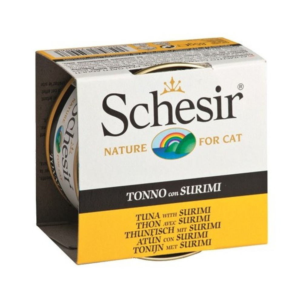Schesir Ton Balığı ve Yengeç Etli Jöleli Kedi Konservesi 85gr Evcil Hayvan Ürünleri Fiyatı