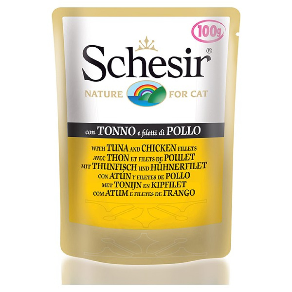Schesir Ton B.&tavuk Kedi Pouch Kedi Konservesi 100 g x 12 Adet Evcil Hayvan Ürünleri Fiyatı