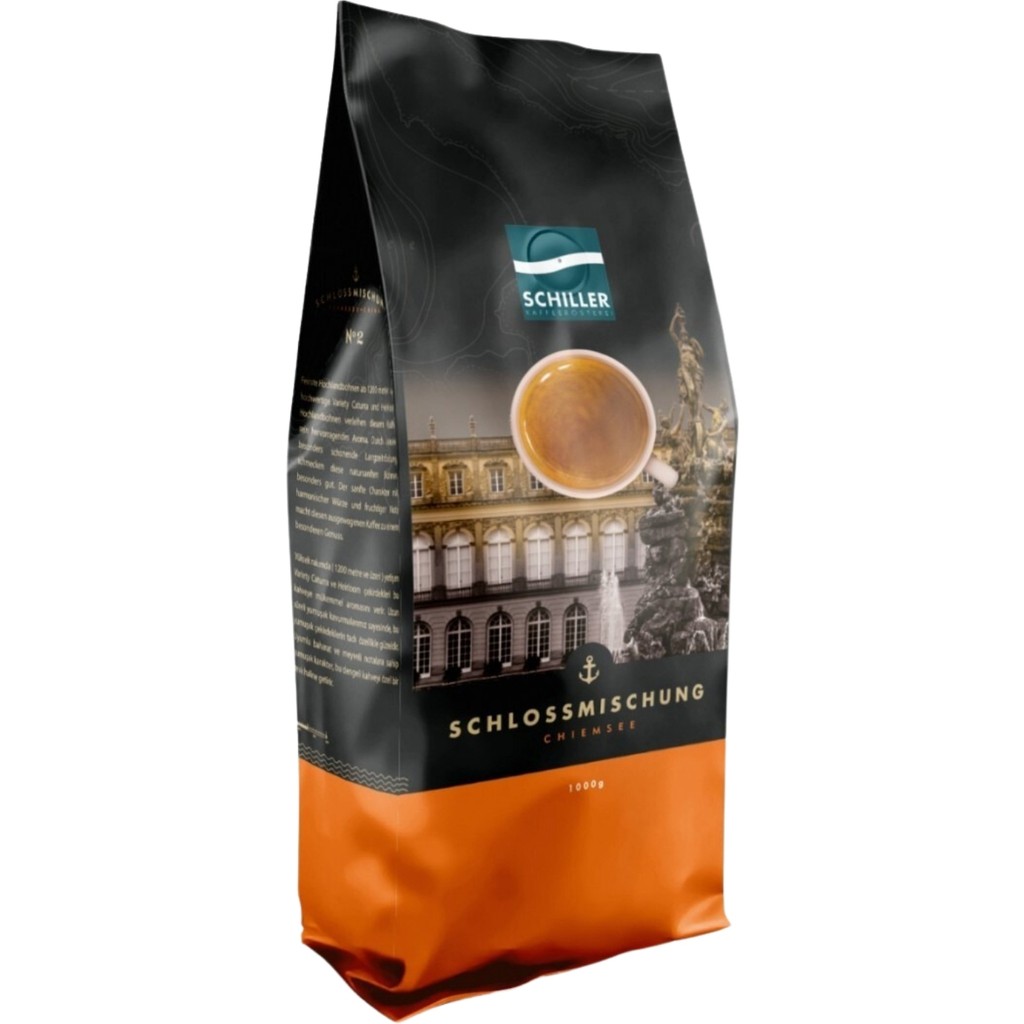 Schiller Schlossmischung Gourmet Blend %100 Arabica Çekirdek Kahve 1000 Gr. - 1 kg - Çekirdek (Öğütülmemiş) Kahve Fiyatı