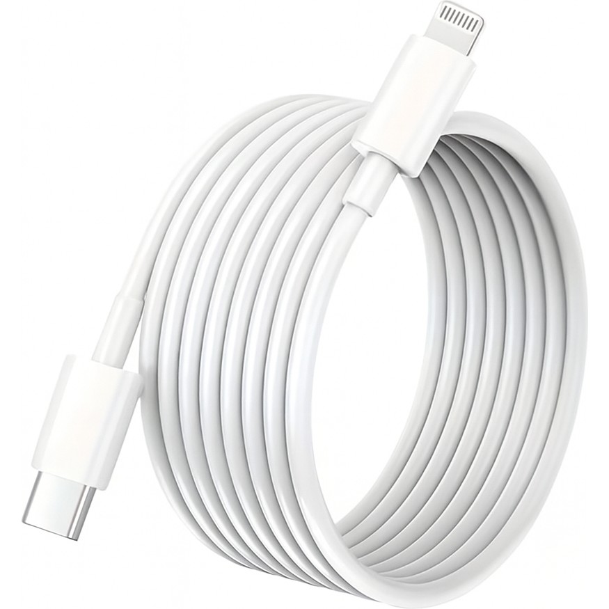 Schitec 3A 60W Type-C To Lightning Hızlı Data ve Şarj Kablosu 2 Metre Beyaz SX252M Bilgisayar Çevirici ve Adaptörü Fiyatı
