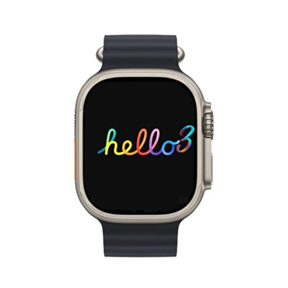 ScHitec Hello 3 Watch Ultra Amoled Ekran Android iOS Harmonyos Uyumlu Siyah Akıllı Saat Akıllı Saat Fiyatı
