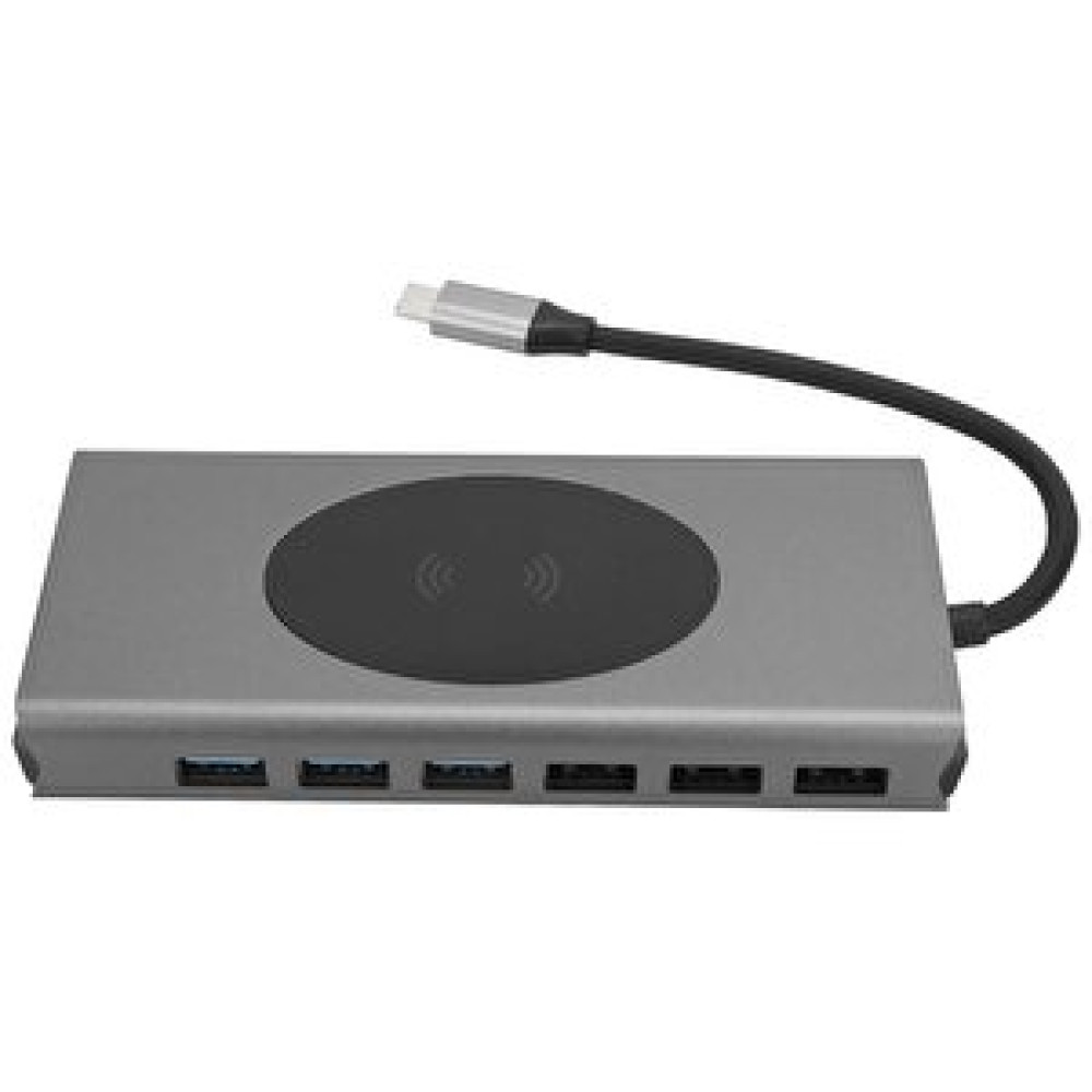 ScHitec Schitec 15in1 Hub Kablosuz Şarj/type-c To 4k Hdmi/usba 3.0/tf Sd/vga/3.5mm/aux/pd/rj45 Gigabit Ethernet Dönüştürücü Adaptör Seri & Paralel Kablo Fiyatı