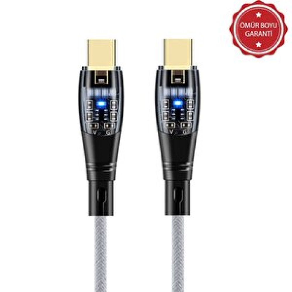 ScHitec Schitec 6a 60w Type-c To Type-c 1metre Hızlı Data Ve Şarj Kablosu Beyaz Ömür Boyu Garanti Yk250s Cep Telefonu Kablosu Fiyatı