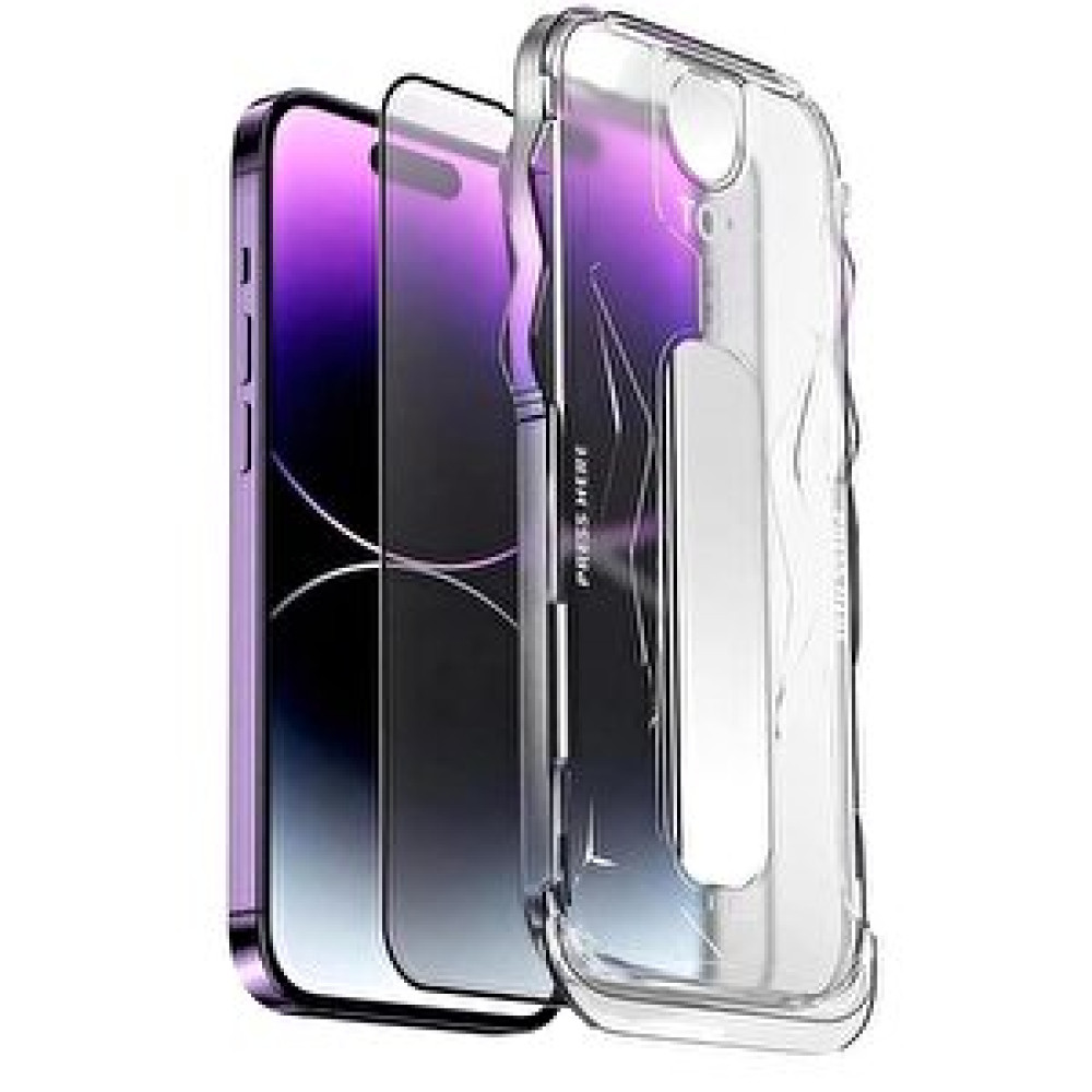 ScHitec Schitec Apple Iphone 15 Pro Max 5d Hayalet Ekran Koruyucu Magic Kolay Uygulama Aparatlı Cep Telefonu Ekran Koruyucusu Fiyatı