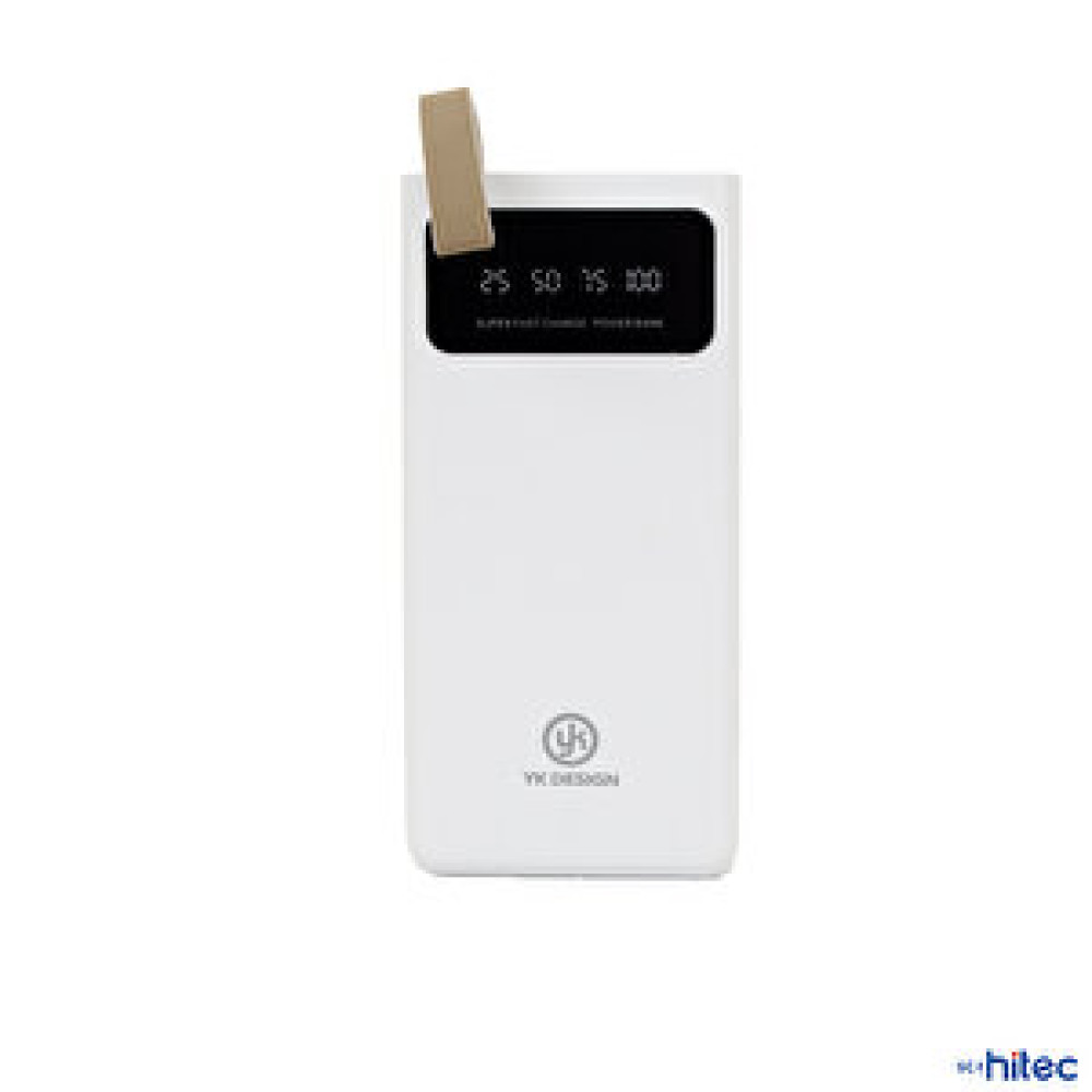 ScHitec Schitec Yk89 50000mah 2xusba + Type-c + Micro Çıkışlı Led Göstergeli Powerbank Beyaz Cep Telefonu Şarj Cihazı Fiyatı