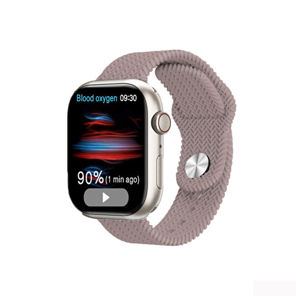 ScHitec Watch HK9 Pro Plus Amoled Ekran Android iOs HarmonyOs Uyumlu Krem Akıllı Saat Akıllı Saat Fiyatı