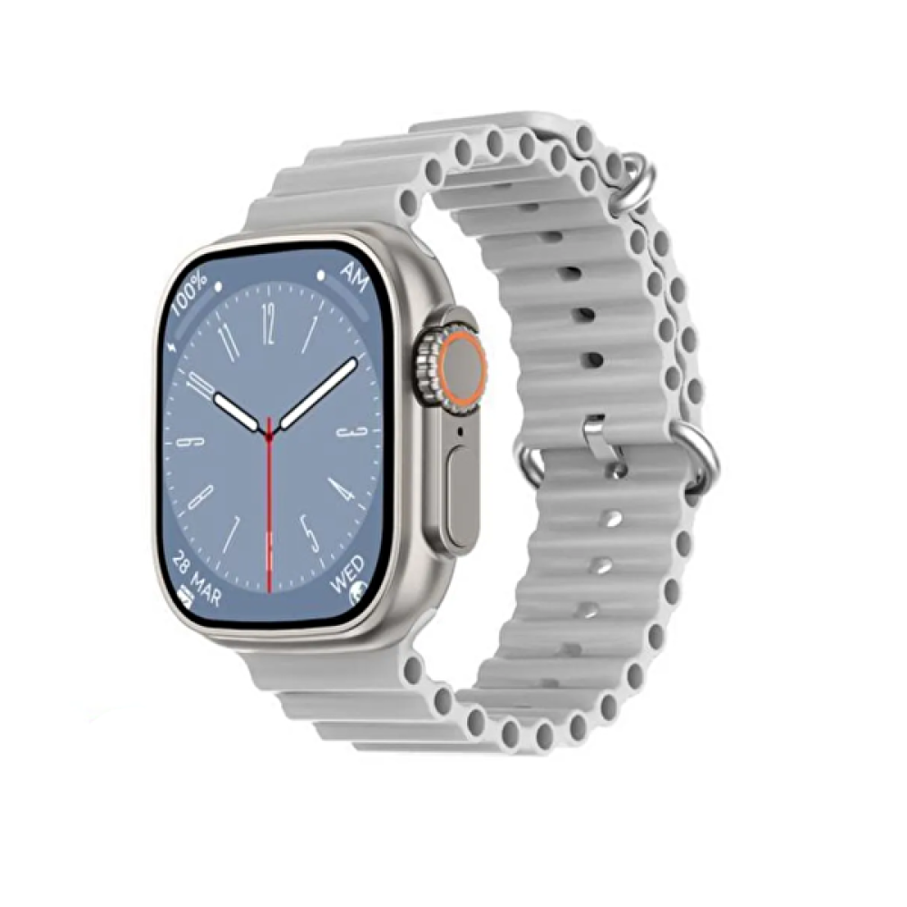 ScHitec Watch HK9 Ultra 2 Amoled Ekran Android iOs HarmonyOs Uyumlu Gri Akıllı Saat Akıllı Saat Fiyatı