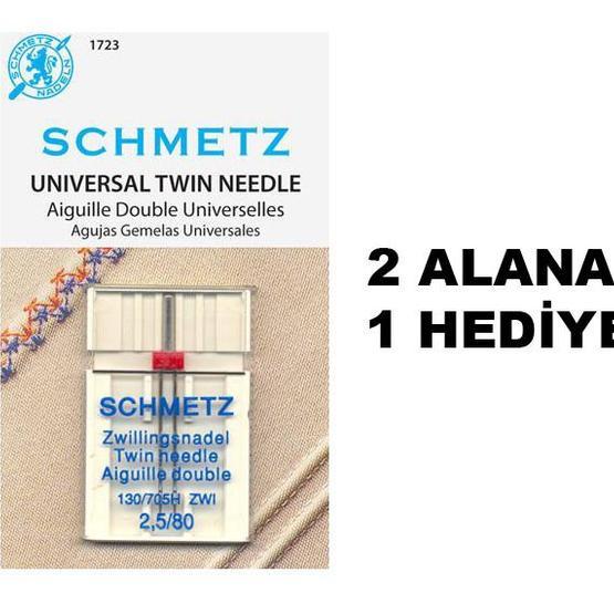 Schmetz 2,5 mm Nervür İğnesi Dikiş Makinesi Aksesuarları Fiyatı