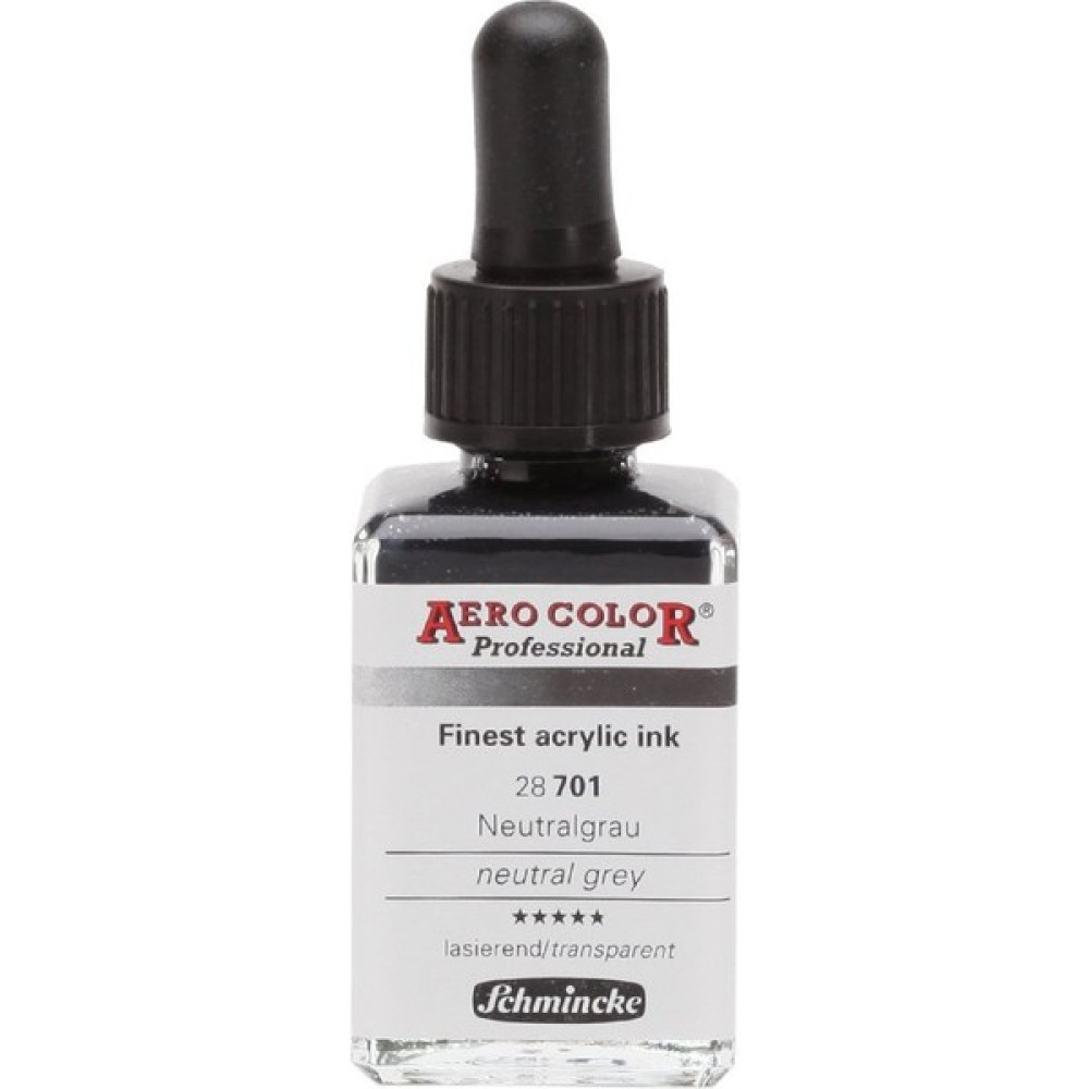 Schmincke Aero Color Airbrush Akrilik Mürekkep 28 ml 701 Neutral Grey Oto Boyaları Fiyatı