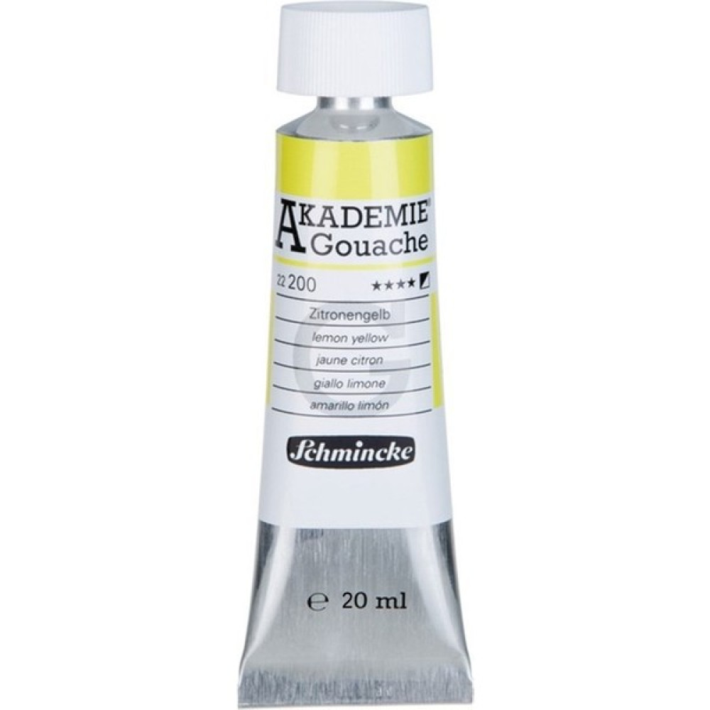 Schmincke Akademie Guaj Boya 20 Ml. 200 Lemon Yellow Guaj Boya Fiyatı