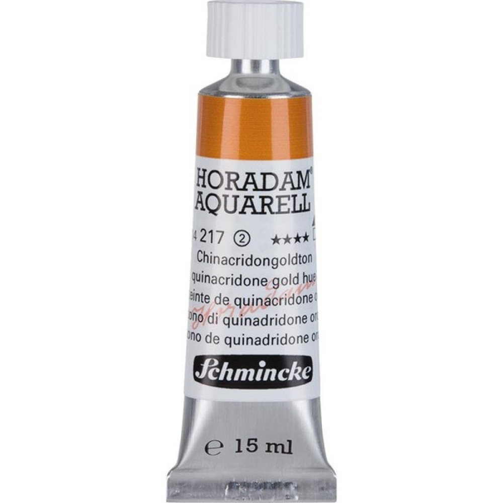 Schmincke : Horadam Aquarell Artist : Tüp Sulu Boya : 15 ml : Seri 2 : 217 Quinacridone Gold Hue Sulu Boya Fiyatı