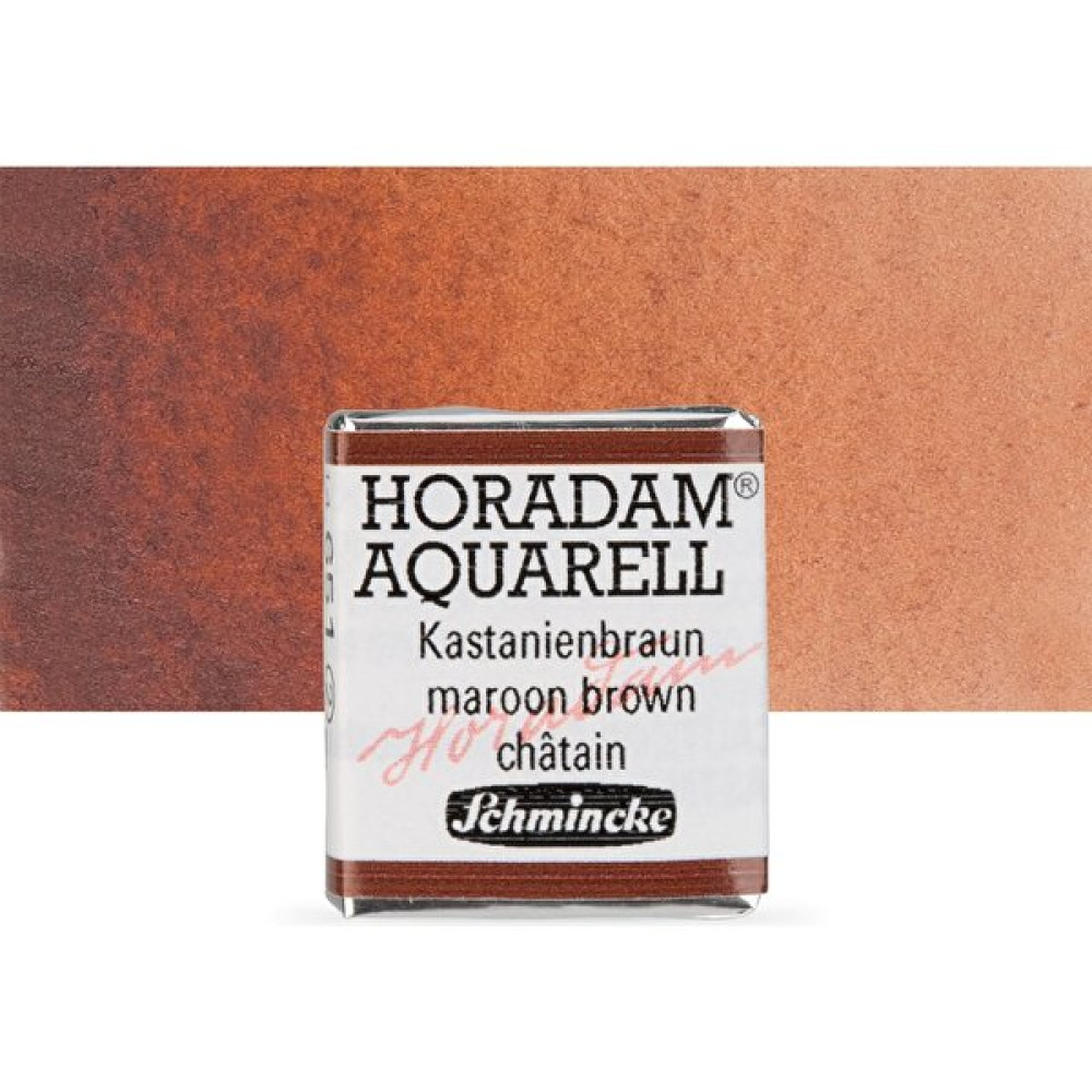 Schmincke Horadam Yarım Tablet Sulu Boya Maroon Brown Sulu Boya Fiyatı