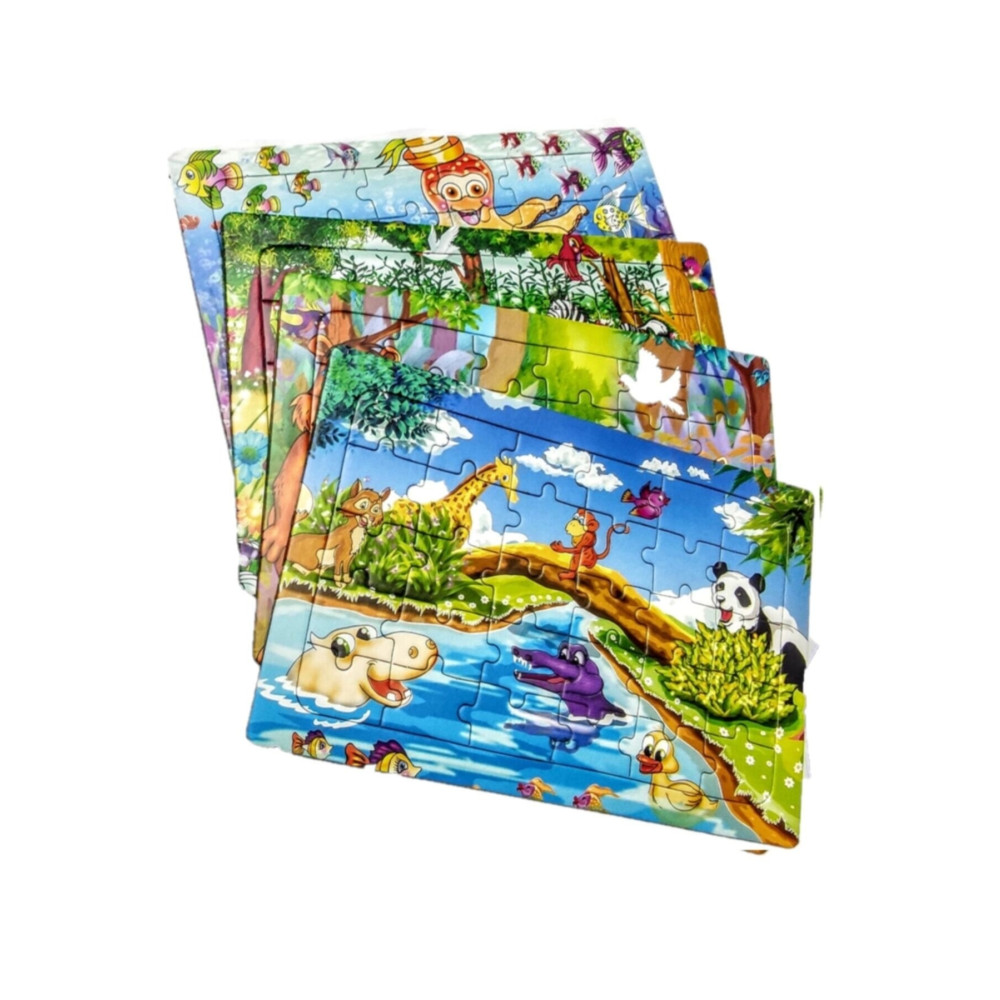 Schmülzer 4 Adet Çocuk Eğitici Yapboz Çocuk Puzzle - 30 Parça Renkli Hayvanlar Alemi Puzzle & Aksesuarları Fiyatı