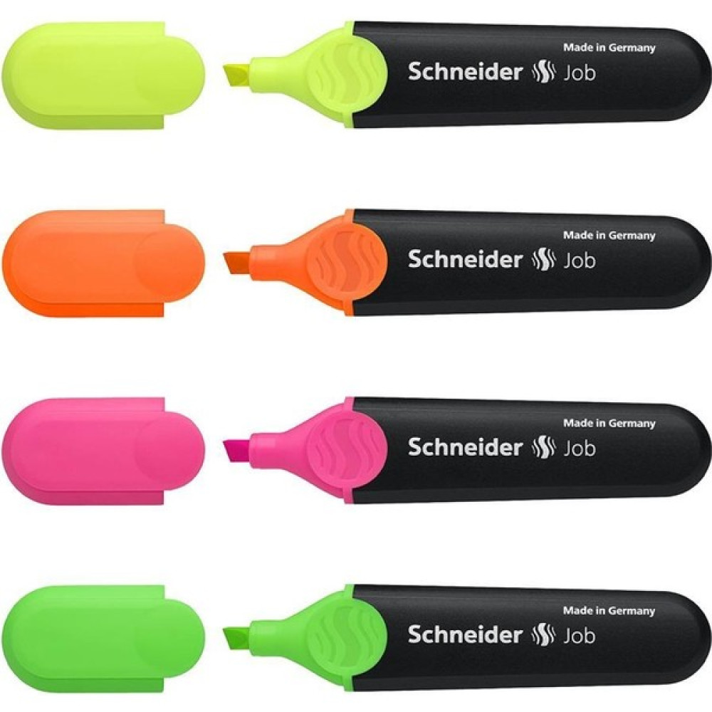 Schneider 150 Canlı Renkler Fosforlu Kalem Set 4'lü Fosforlu Kalem Fiyatı