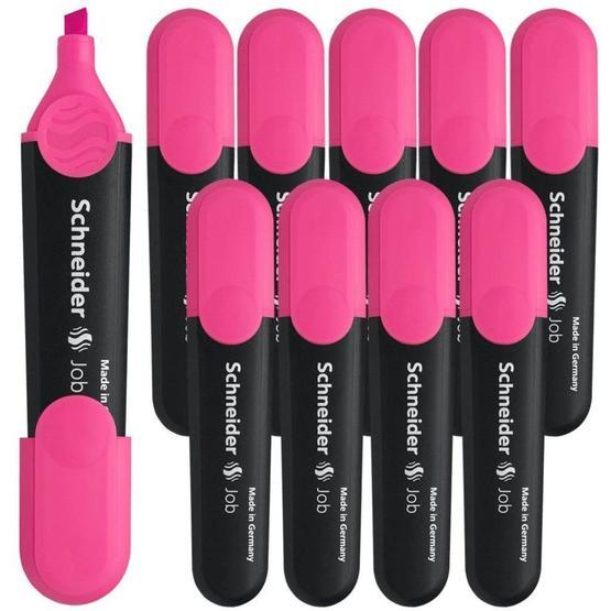 Schneider 150 Pembe 10'lu Fosforlu Kalem