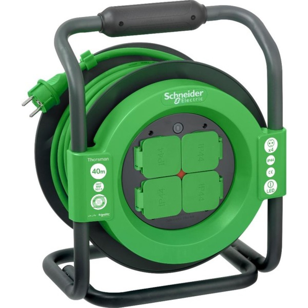 Schneider Electric ımt33158 Kablo Makarası 40 m HO7RNF 3 x 1,5 mm Prizler Fiyatı