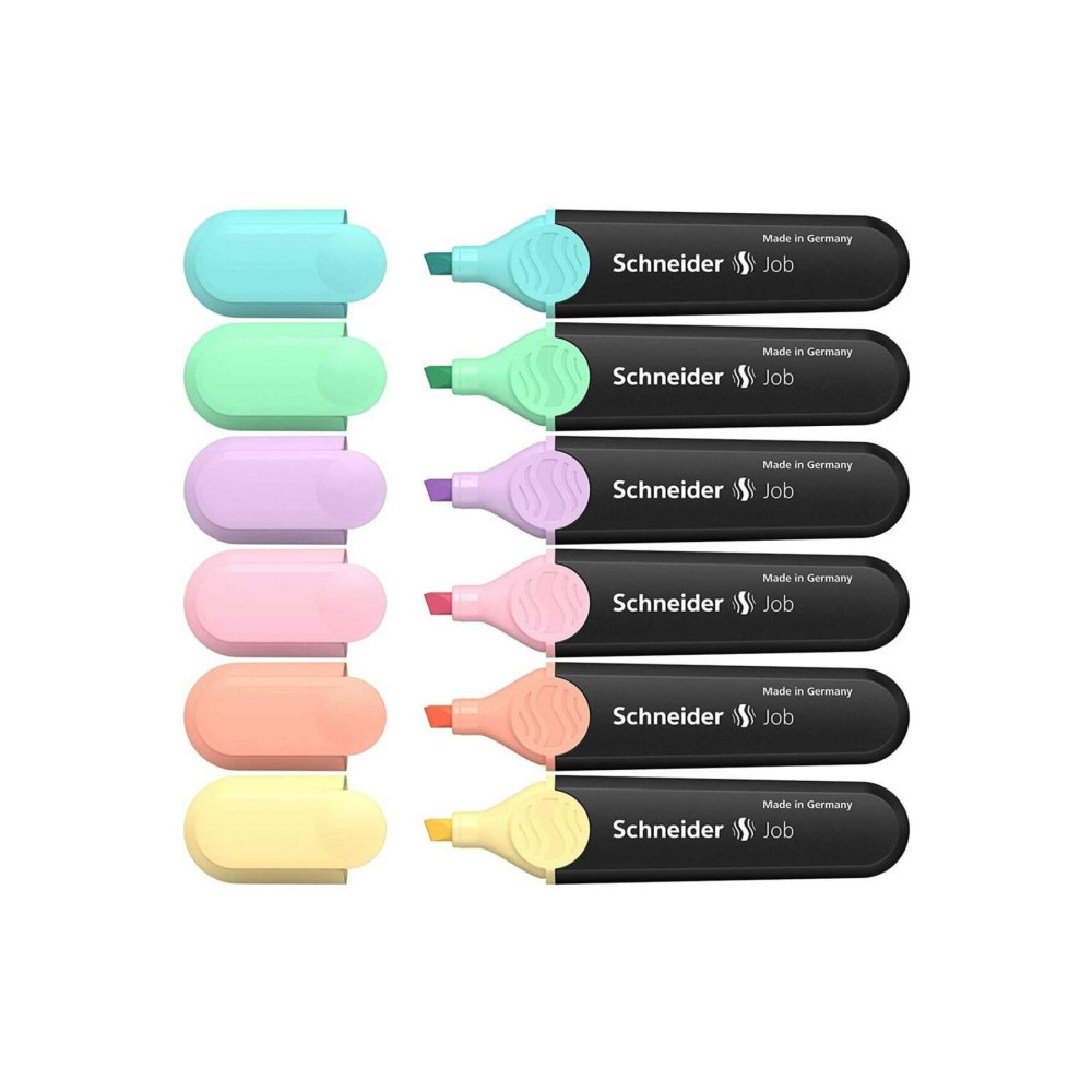 SCHNEIDER Job 150 Pastel Fosforlu Kalem 6lı Set-2 F.k Fosforlu Kalem Fiyatı