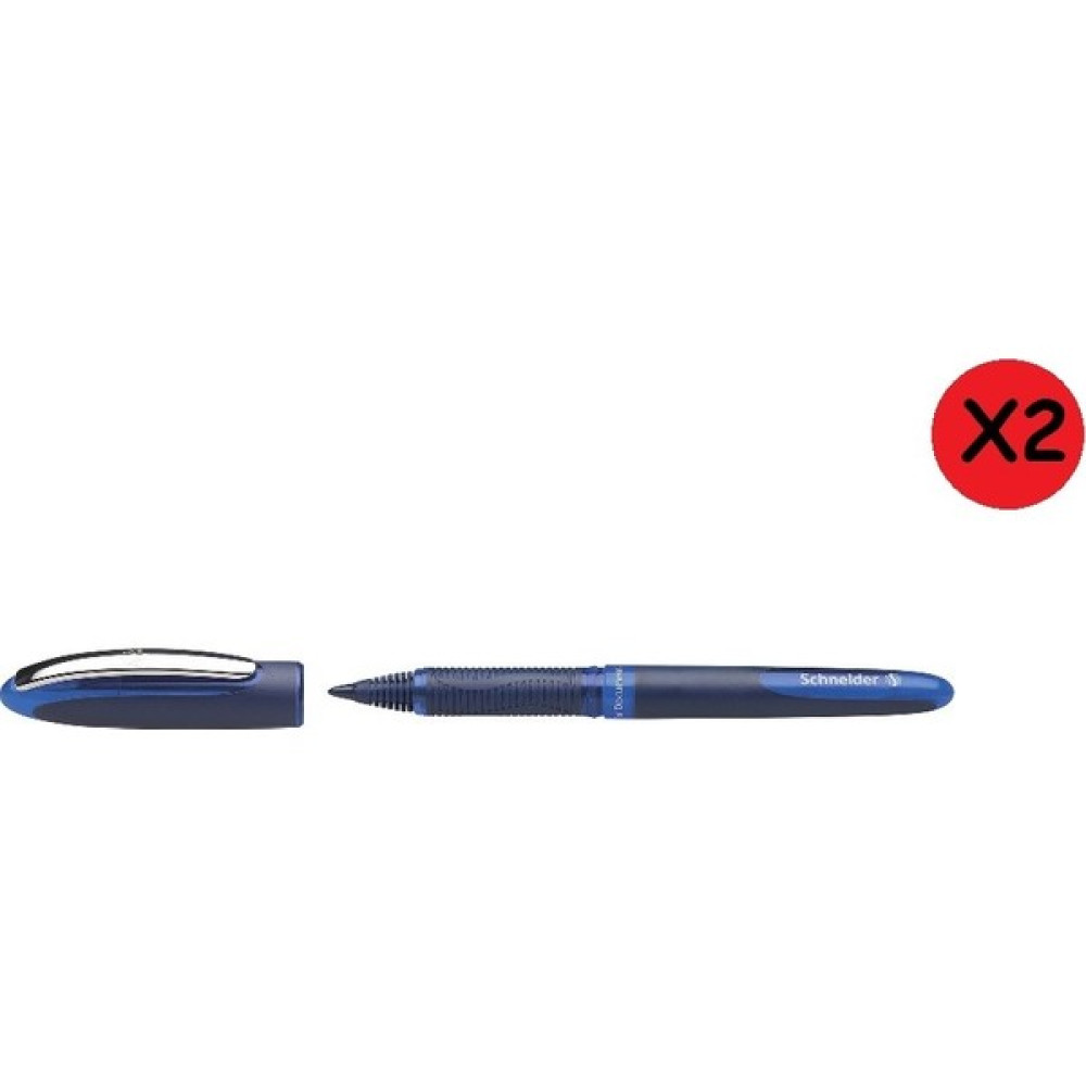 Schneider One Business 0,6 Mm Roller İmza Kalemi Mavi 2 Adet - 2'li Jel Mürekkepli (Roller) Kalem Fiyatı