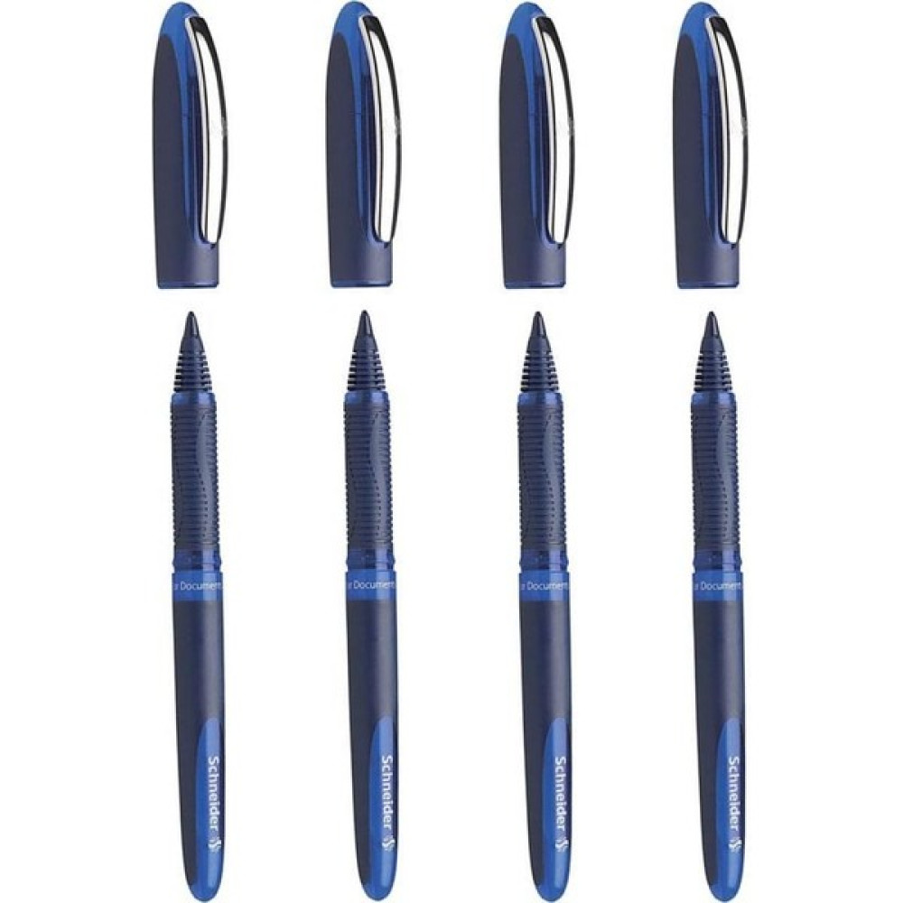 Schneider One Business 0,6 mm Roller Imza Kalemi Mavi 4 Adet Jel Mürekkepli (Roller) Kalem Fiyatı