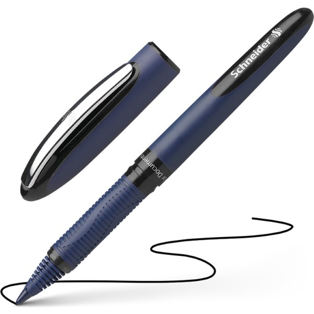 Schneider One Business 0,6 Mm Roller İmza Kalemi Siyah - Tekli Jel Mürekkepli (Roller) Kalem Fiyatı
