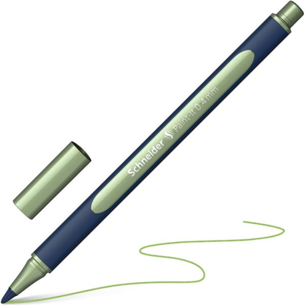 Schneider Paint-It 050 Metalik Rollerball Tükenmez Kalem 0.4 mm Yeşil Jel Mürekkepli (Roller) Kalem Fiyatı