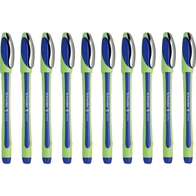 Schneider Xpress 0.8mm Keçe Uçlu İmza Kalemi 10'lu (1 Kutu) -mavi Kalem & Yazı Gereçleri Fiyatı