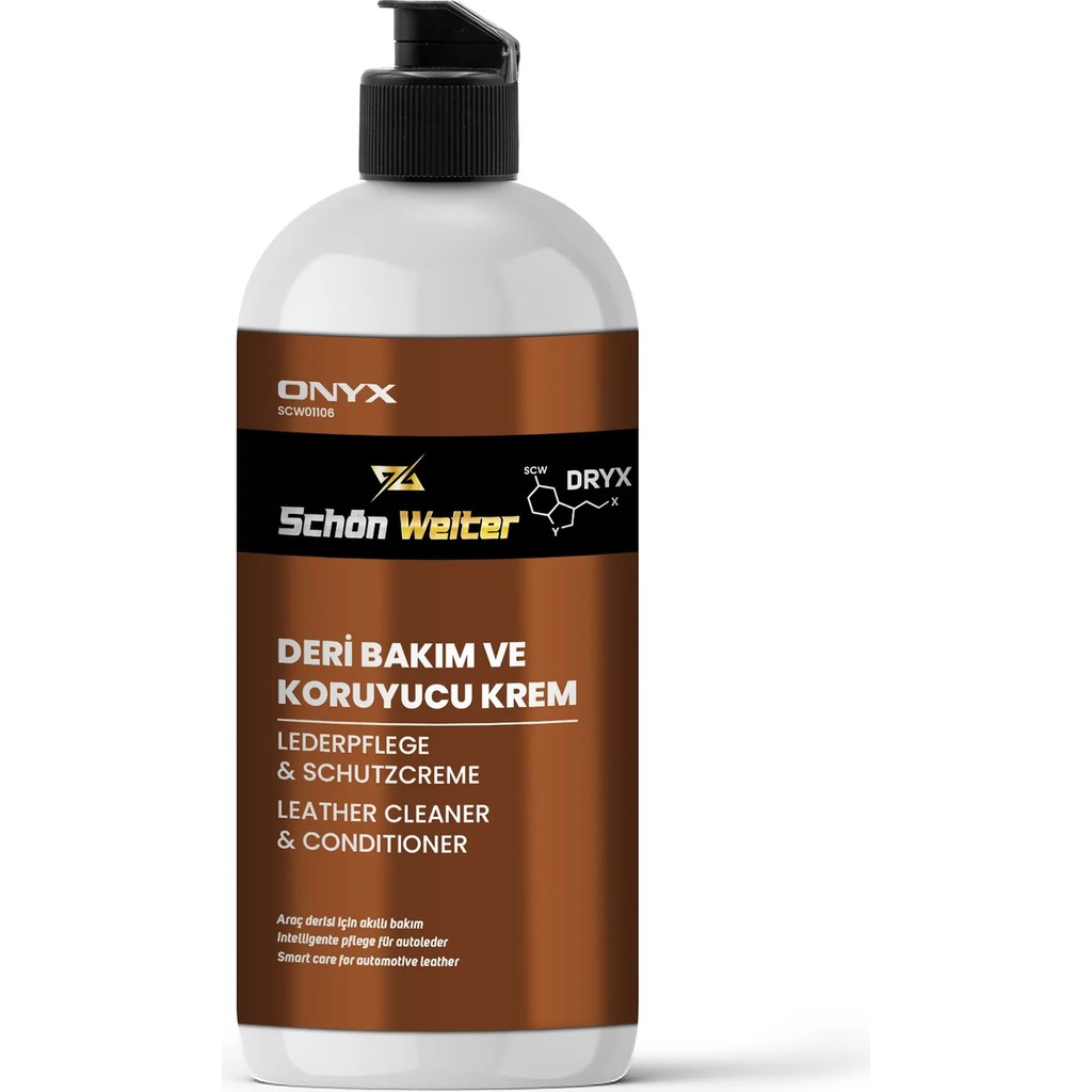 Schön Weiter Araç Oto Deri Bakım ve Koruyucu Krem 500ML (Onyx) Diğer Fiyatı