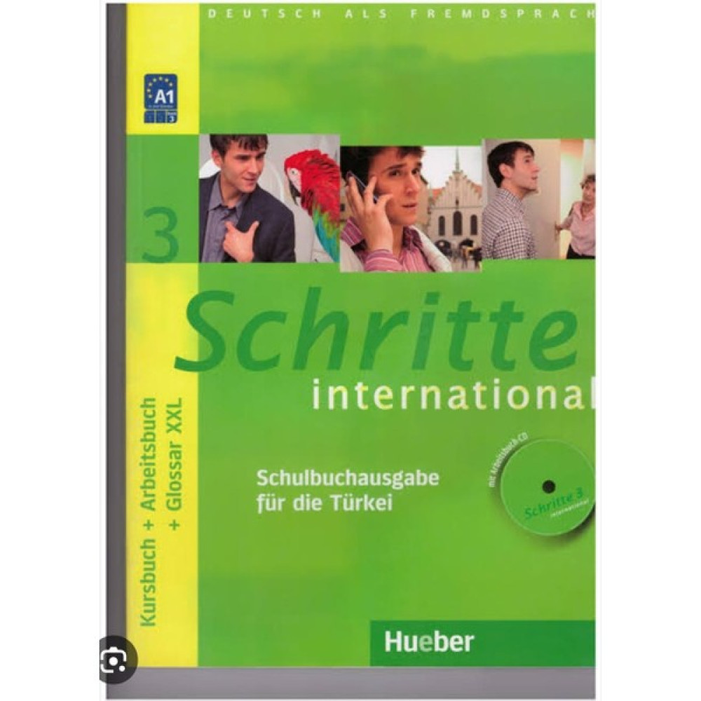 Schritte 3 International A1.3 Schulbuchausgabe Für Die Türkei Kursbuch - Arbeitsbuch - Glossar XXL Kaynak Kitapları Fiyatı