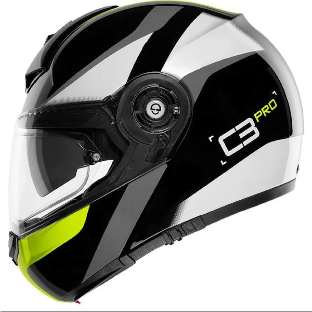 Schuberth C3 Pro Kask Sestante Yellow - S - Siyah - Neon Yeşil Motorsiklet Kaskları Fiyatı