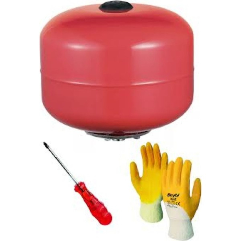 Schutzenger Italyan Profesyonel 24 Litre Küre Tank Hidrofor Genleşme Tankı Sc-Tank SC24TAN - Kırmızı - 24 lt Su Motoru Fiyatı