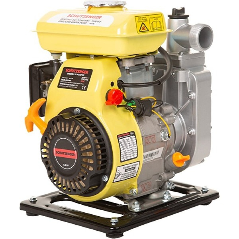 Schutzenger Profesyonel 3.5 Hp Benzinli Su Pompası 1,5 Inç 3,5 Hp SC-40A Schutbenzinli1 - Renk Su Motoru Fiyatı