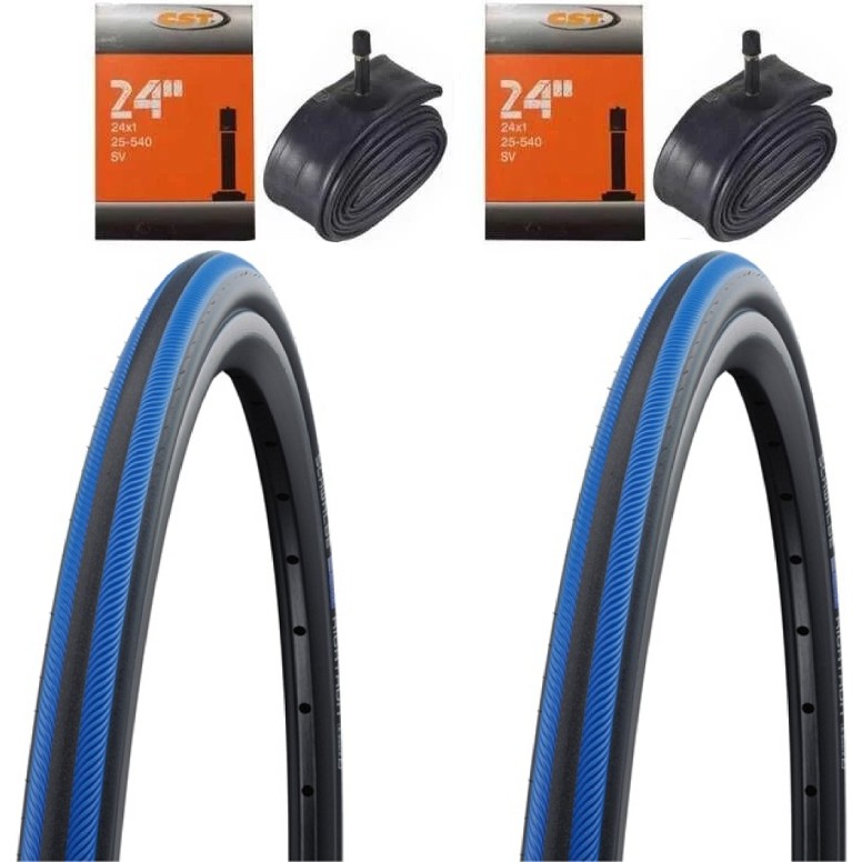Schwalbe Rightrun Mavi 24X1 Tekerlekli Sandalye Lastik Seti Standart Sandalye Fiyatı