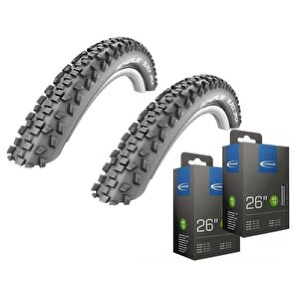 SCHWALBE Schwalbe Black Jack 26x2.10 Oto Sibop Lastik Seti 2 Iç 2 Dış Bisiklet Aksesuarları Fiyatı