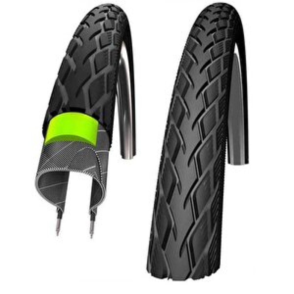 SCHWALBE Schwalbe Marathon Green Guard 20x1.50 Dış Lastik Siyah Bisiklet Aksesuarları Fiyatı