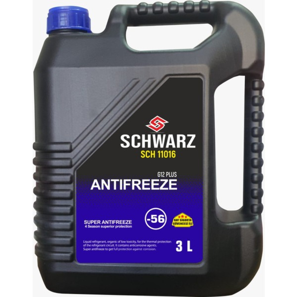 Schwarz Antifiriz -56° 3 Litre - Mavi Antifiriz Fiyatı