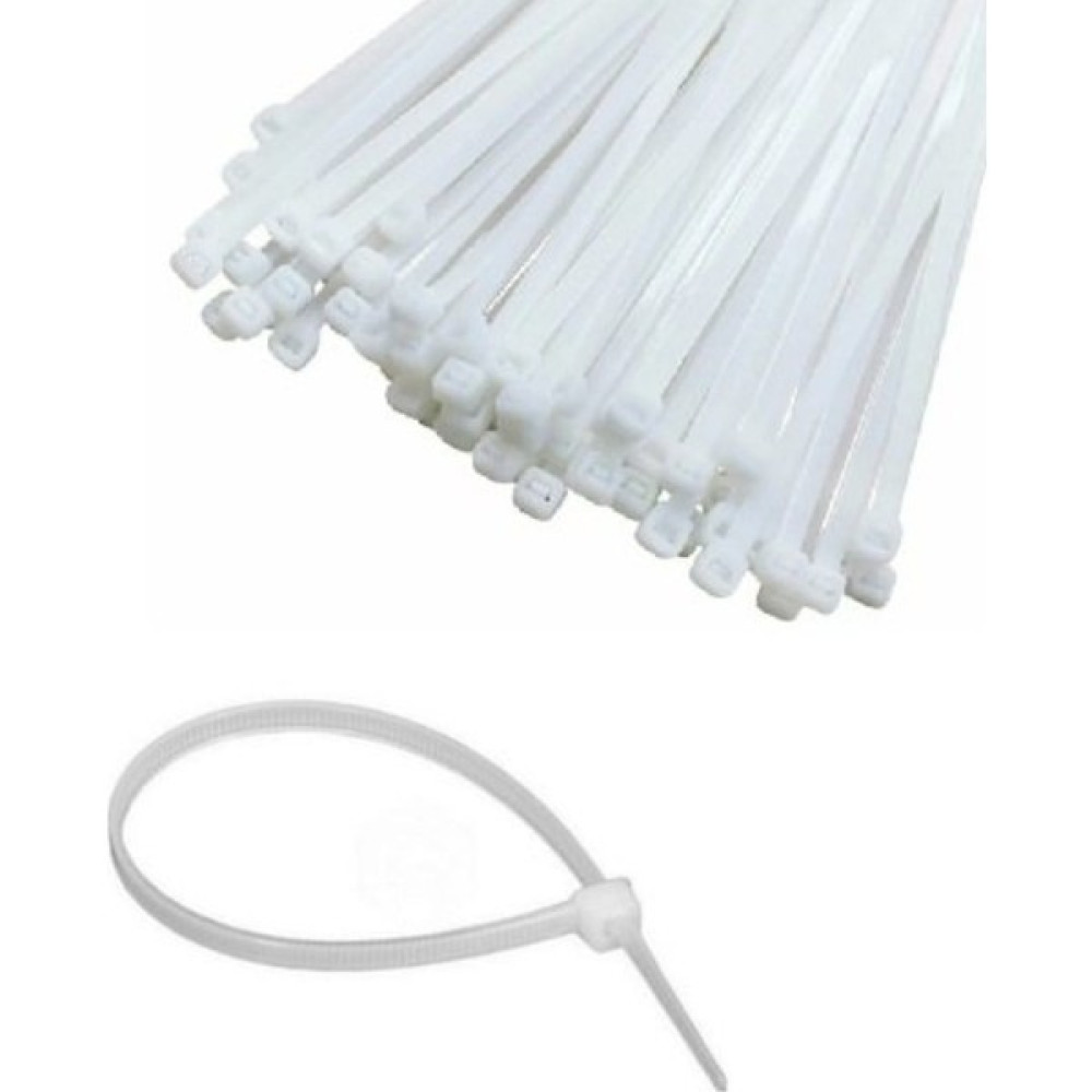 Schwarz Kablo Cırt Kelepçe Beyaz 4.8X400 mm 100'LÜ Paket Oto Boyaları Fiyatı