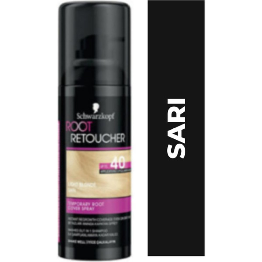 Schwarzkopf Beyaz Saç Kapatıcı Schwarzkopf Root Retoucher Sprey Boya 120 ml - Sarı Saç Boyası Fiyatı