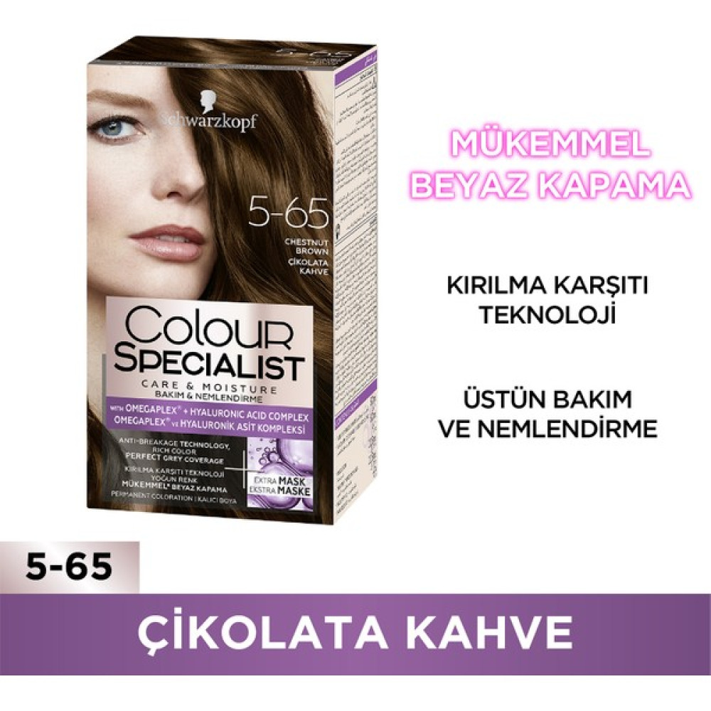 Schwarzkopf Colour Specialist Saç Boyası Çikolata Kahve 5-65 Saç Boyası Fiyatı